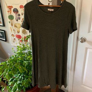 Olive green Madewell dress